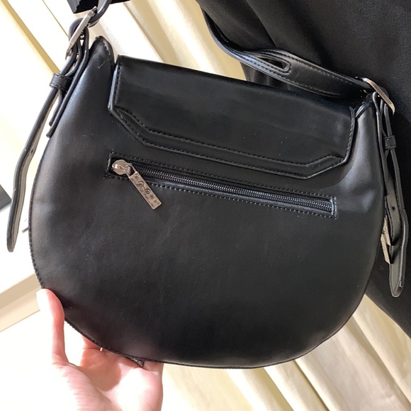 Lula Bag, Leopard Print Purse, Crossbody, Vegan Leather, Faux Fur, Animal Print - Picture 7 of 9